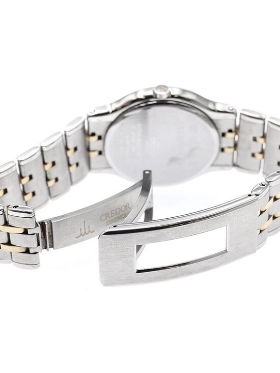 SEIKO CREDOR GCAZ004/8J86-6A00 Silver Dial Quartz Ladies Watch_955502